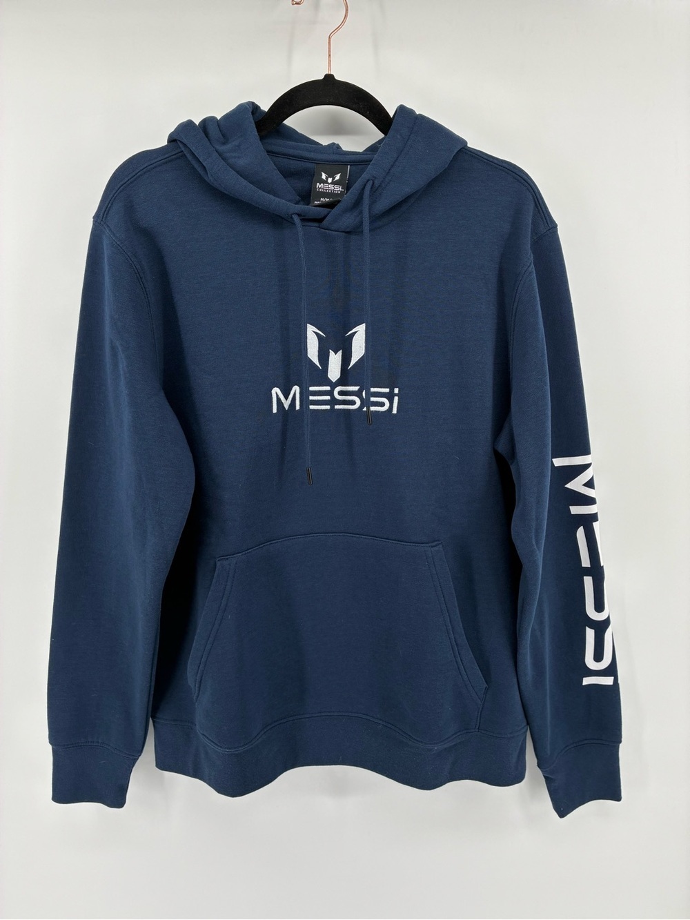 Men's Navy Messi Hoodie